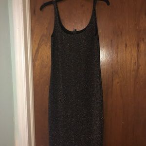 Black Sequin Forever 21 Dress